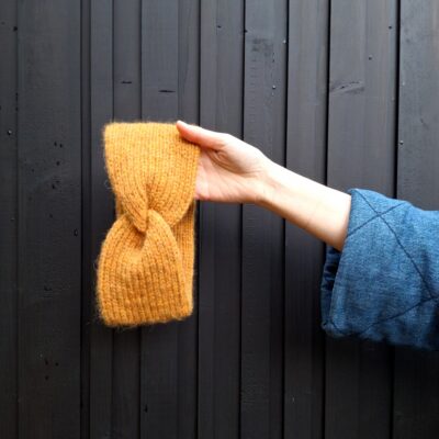 Twist Headband Ocre