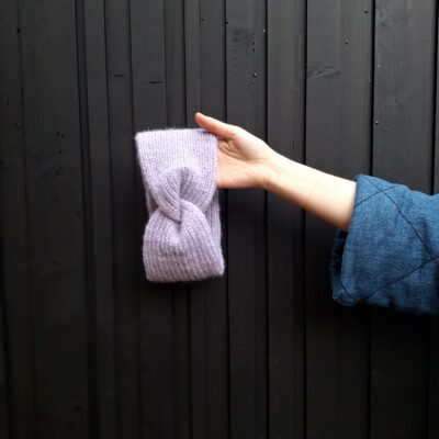 Twist Headband Lilac