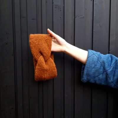 Twist Headband Rust